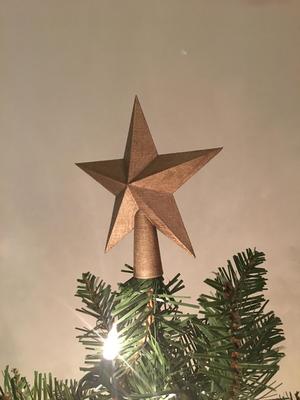 Star Christmas Tree Topper