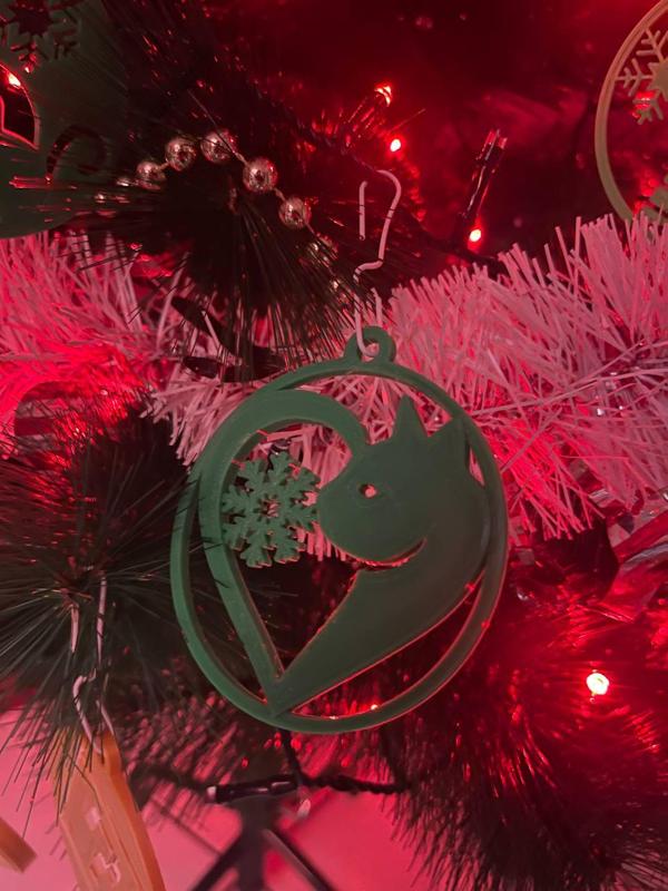 love cat christmas