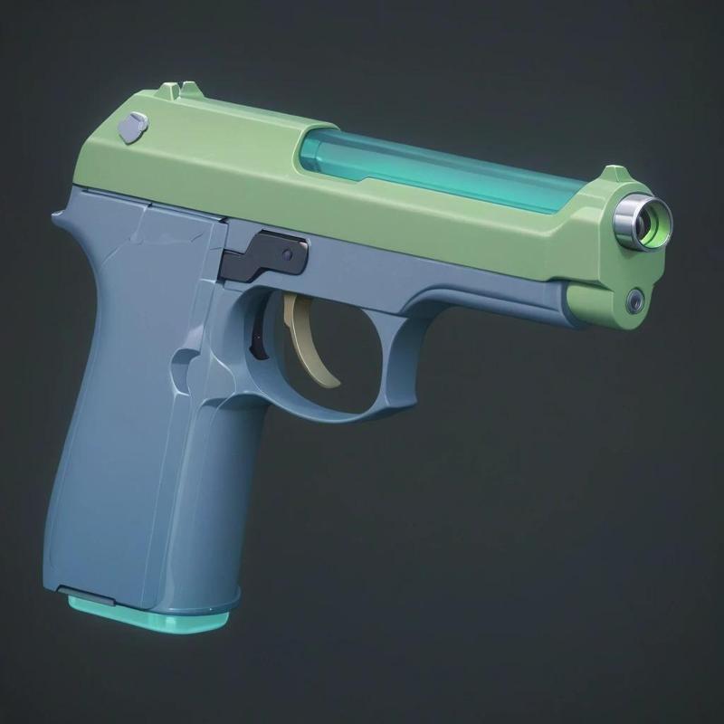 M9 Pistol 3D Model STL Printable - 3D Model STL Printing