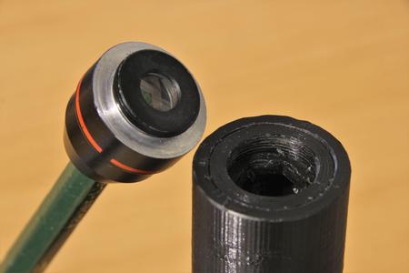 microscope lens adapter