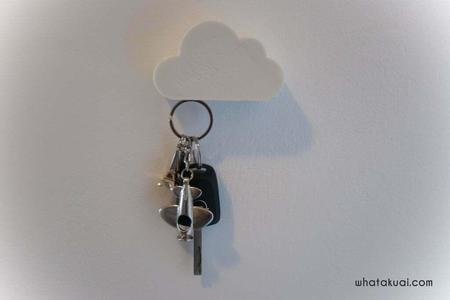 Cloud shaped Magnetic Key holder by whatakuai
