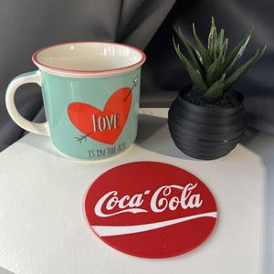 coca cola coaster