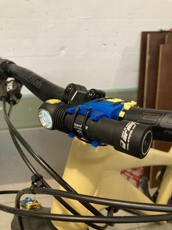 Armytek Wizard Flashlight - Bike Mount