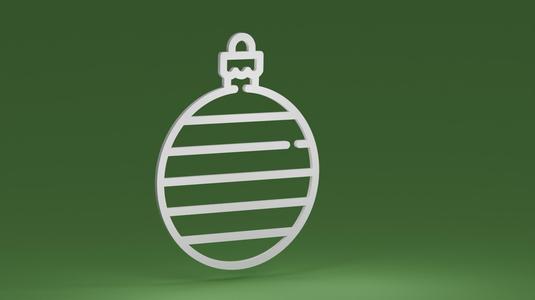 Christmas Bauble 10 (Christmas tree ornament)