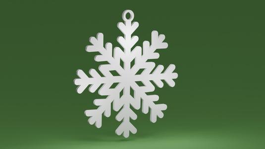 Snowflake 05 (Christmas tree ornament)