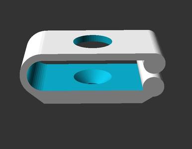Customizable Cable Clip