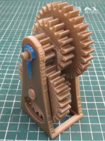 Drei-gängiges Ziehkeil-Getriebe