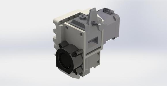 BMG Extruder Mount for Prusa i3