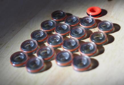 Leshiy transfer port seal or "puck"