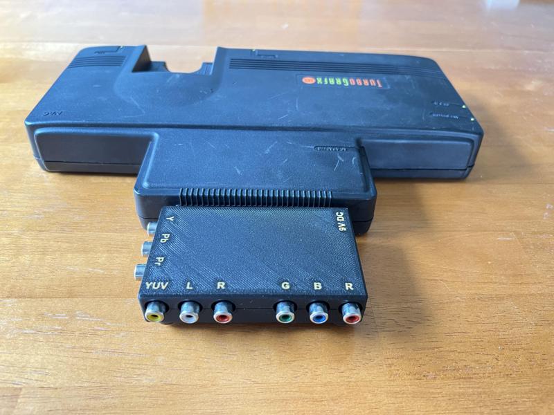 eBay RGB-AV Booster shell for PC Engine / TurboGrafx-16