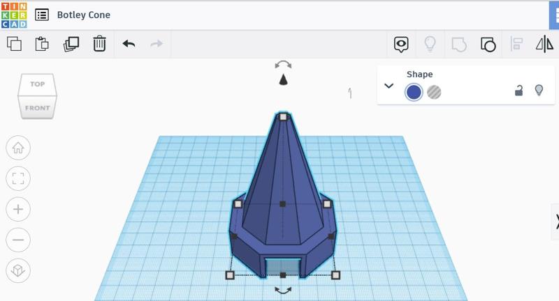 Botely 2.0 traffic cone