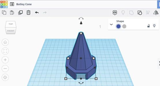 Botely 2.0 traffic cone