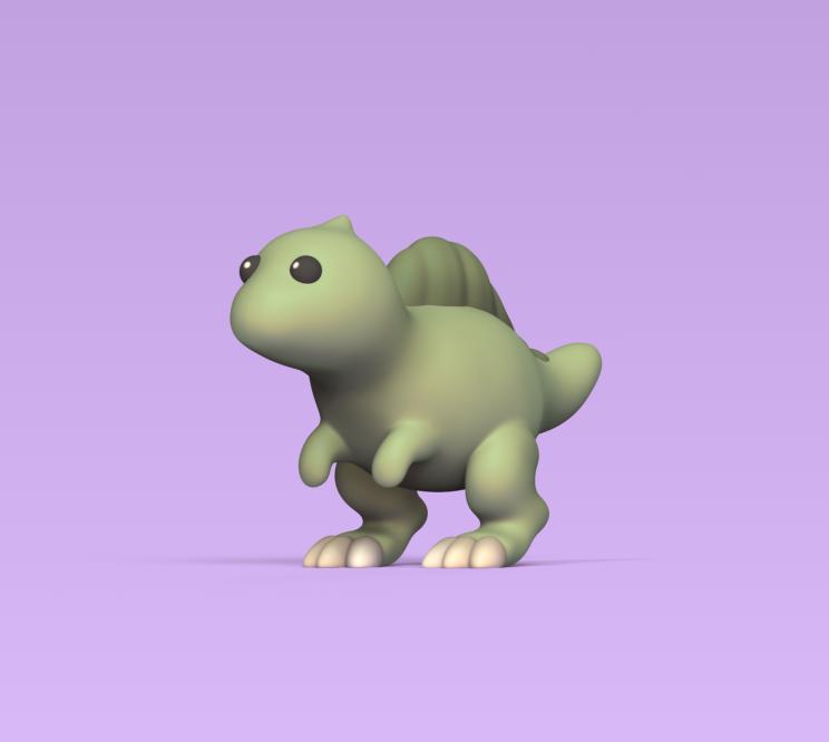 Cute Spinosaurus
