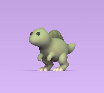 Cute Spinosaurus
