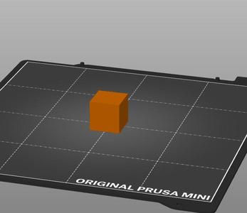 20x20x20mm cube for quality samples