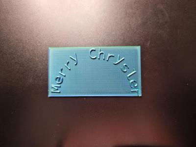 Merry Chrysler Card