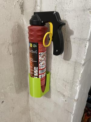 Feuerlöscher Halter I fire extinguisher holder