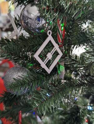 Prusa i3, Original Prusa Mini, & Ender 3 Christmas Tree Ornaments thick and with loop for hanging
