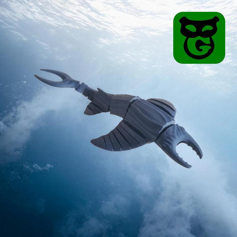 Clamper Ray - The Sea Beast