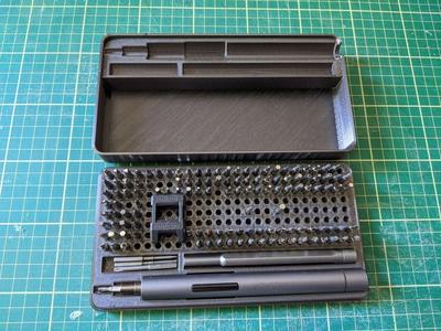 Xiaomi Wowstick & Mijia case and Bit Holder (holds 200 Bits)