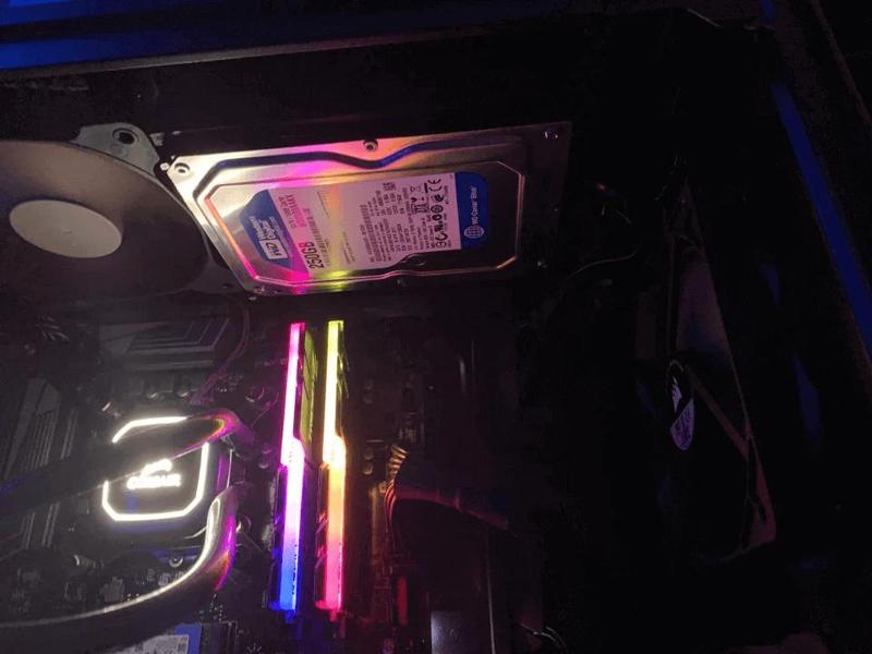3.5in Hard Drive Mount to 120mm Fan Mount