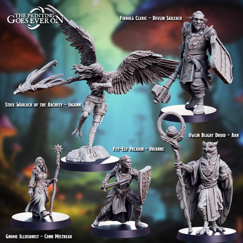 Character Bundle - Lullaby of Stones - Presupported