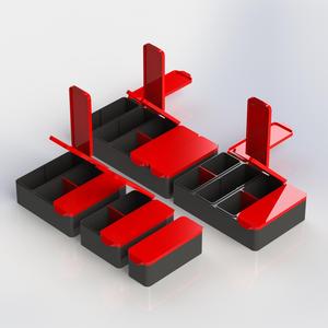 Fast-print Modular Storage Drawer System