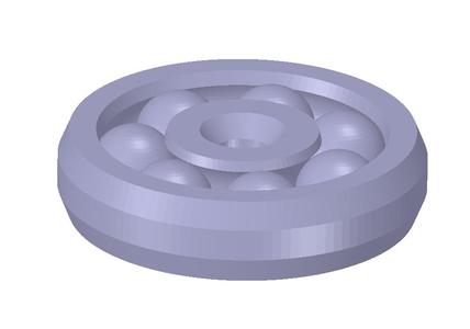 Print In Place Ball Bearing