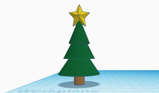 Christmas Tree With Star