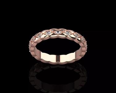 Coco Crush mini ring with diamonds 15 Size N219