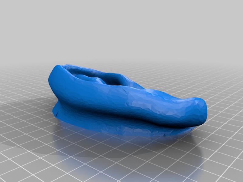 Ear rock climbing hold