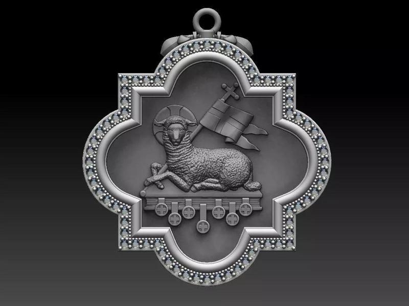 Agnus Dei Lamb Of God Heralds Reliquary - Arautos Relicario