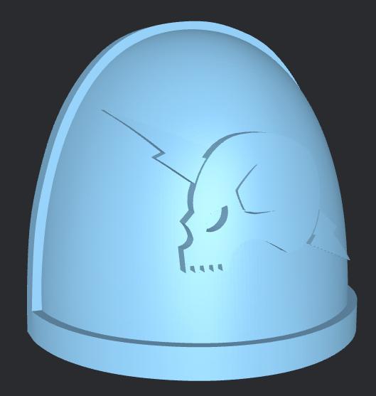 Revilers Space Marine Shoulder Pad