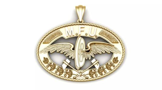 wing batch for men 3d printable model