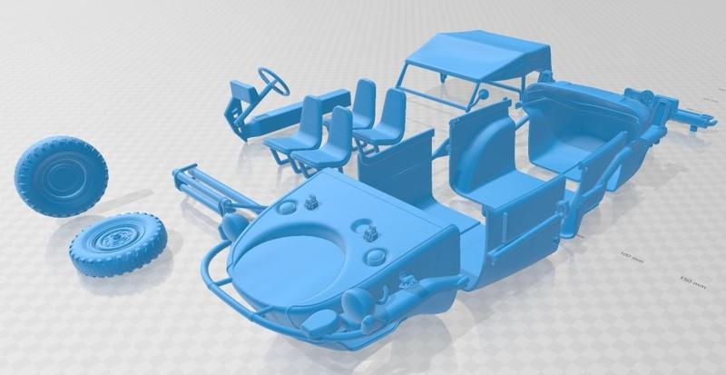 Volkswagen Schwimmwagen 1942 Printable