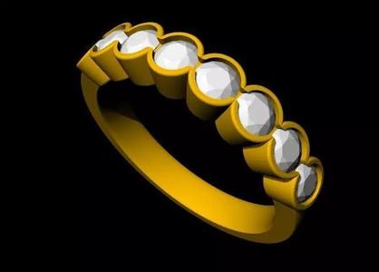 Cluster Ring 3dm file