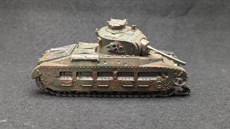 Destroyed Tank Matilda II (UK, WW2)