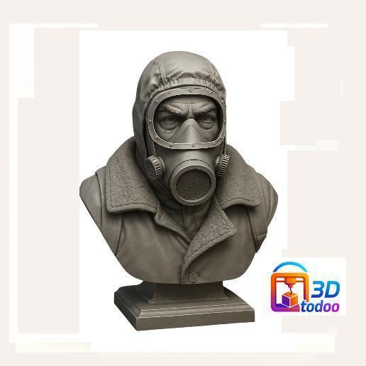 EL ETERNAUTA BUST - DECORATIVE FIGURE