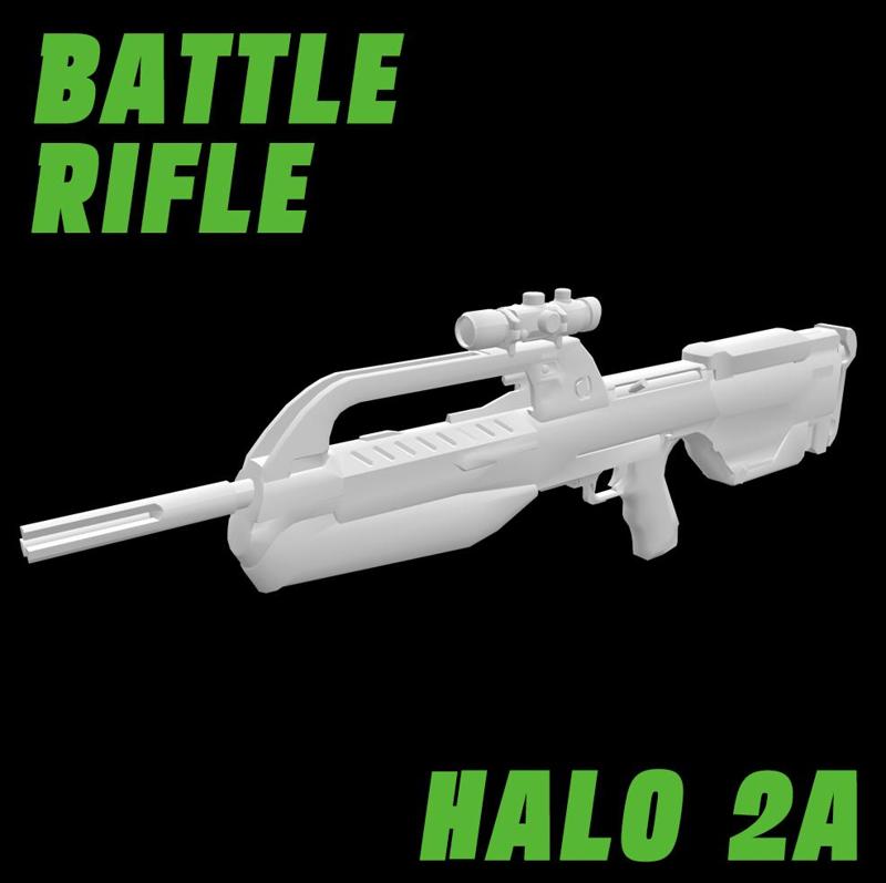 Halo 2 Anniversary Battle Rifle!