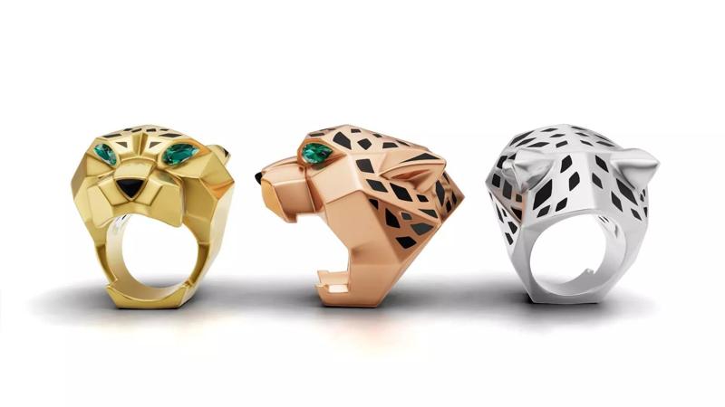 Cartier Panther Ring Head