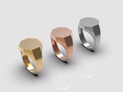 Octagonal ring