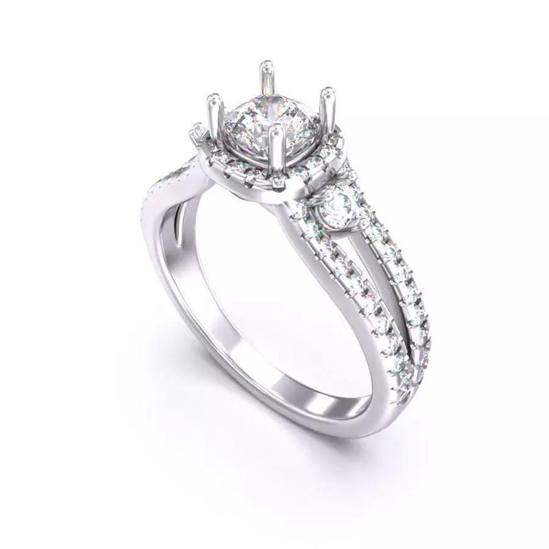 CJC7089 Ladies womans womens diamond ruby emerald Rings