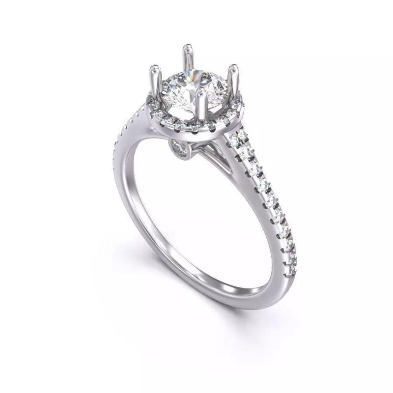 CJC7063 Ladies womans womens diamond ruby emerald Rings