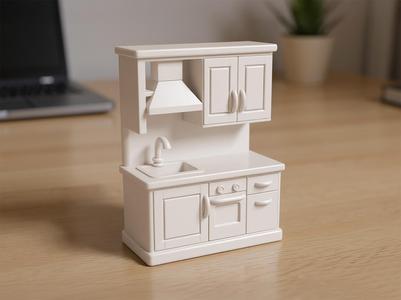 Kitchen Set 3D Printable 3D print model