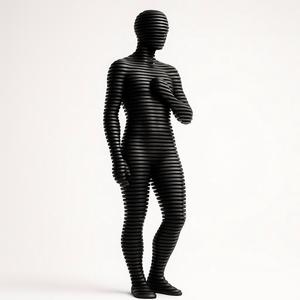 Slice Man Standing 3D Print – Abstract Artistic Showpiece
