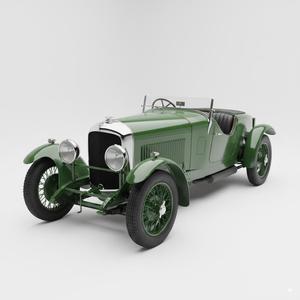 Bentley 3 Litre (1921) - Iconic Vintage British Sports Car Detailed 3D Print Model