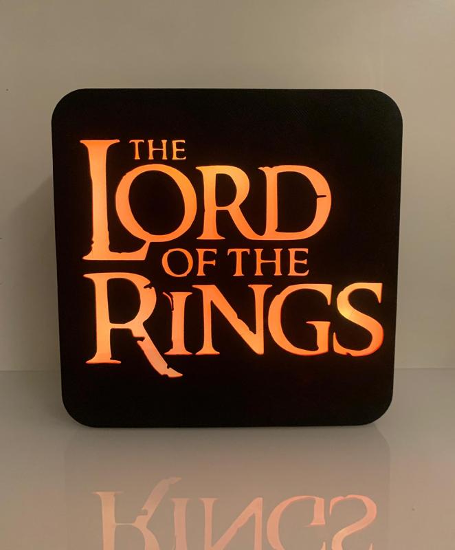 The Lord of the Rings Lamp