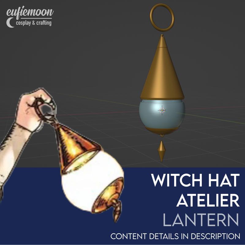 Witch Hat Atelier Lantern Cosplay Prop Accessory