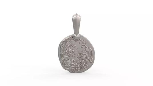 Aquarius Amulet Pendant