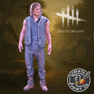 Daryl Dixon The Walking Dead Dead by Daylight 3D Printable Model / Daryl Dixon The Walking Dead Dead by Daylight 3D Printable Model